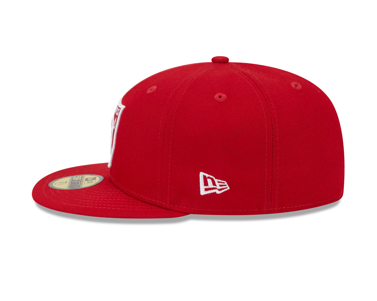 Las Vegas Raiders Scarlet Basic 59FIFTY Fitted Cap - New Era