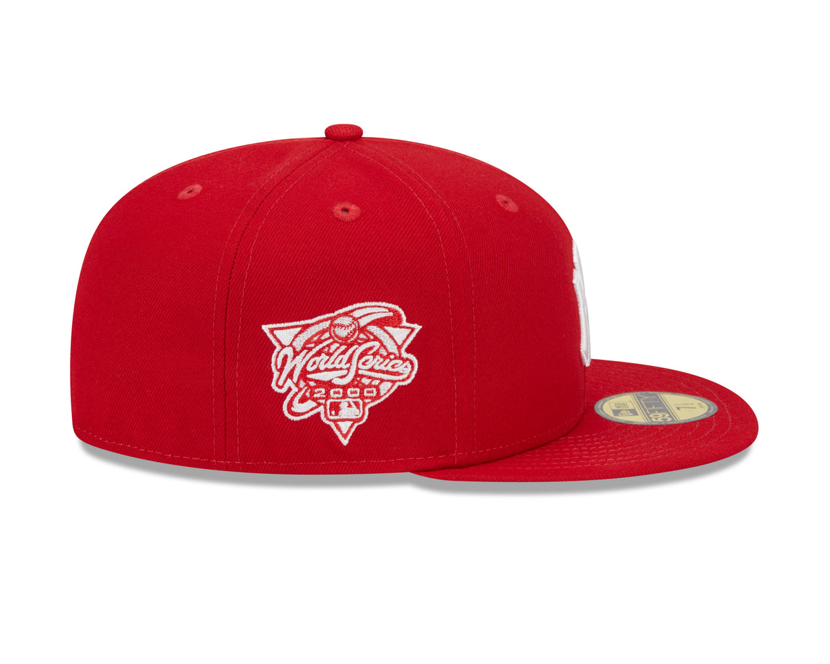 New York Yankees Scarlet Basic 59FIFTY Fitted Cap - New Era