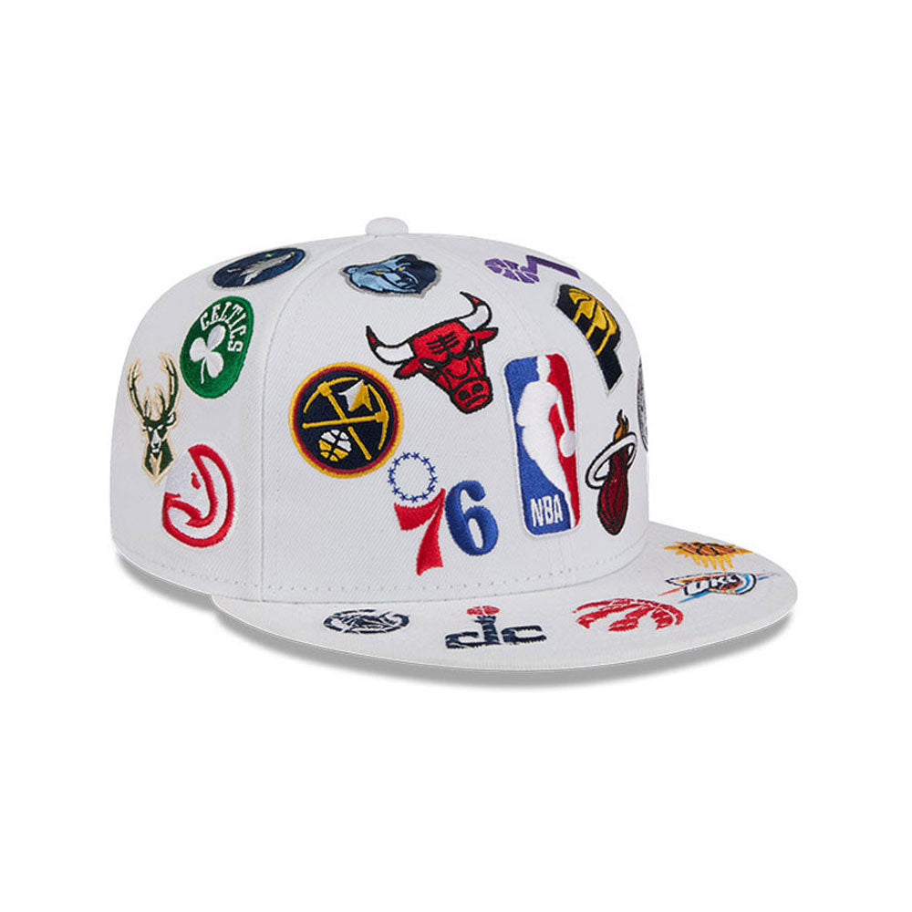 NBA White All over 59FIFTY Fitted Cap - New Era