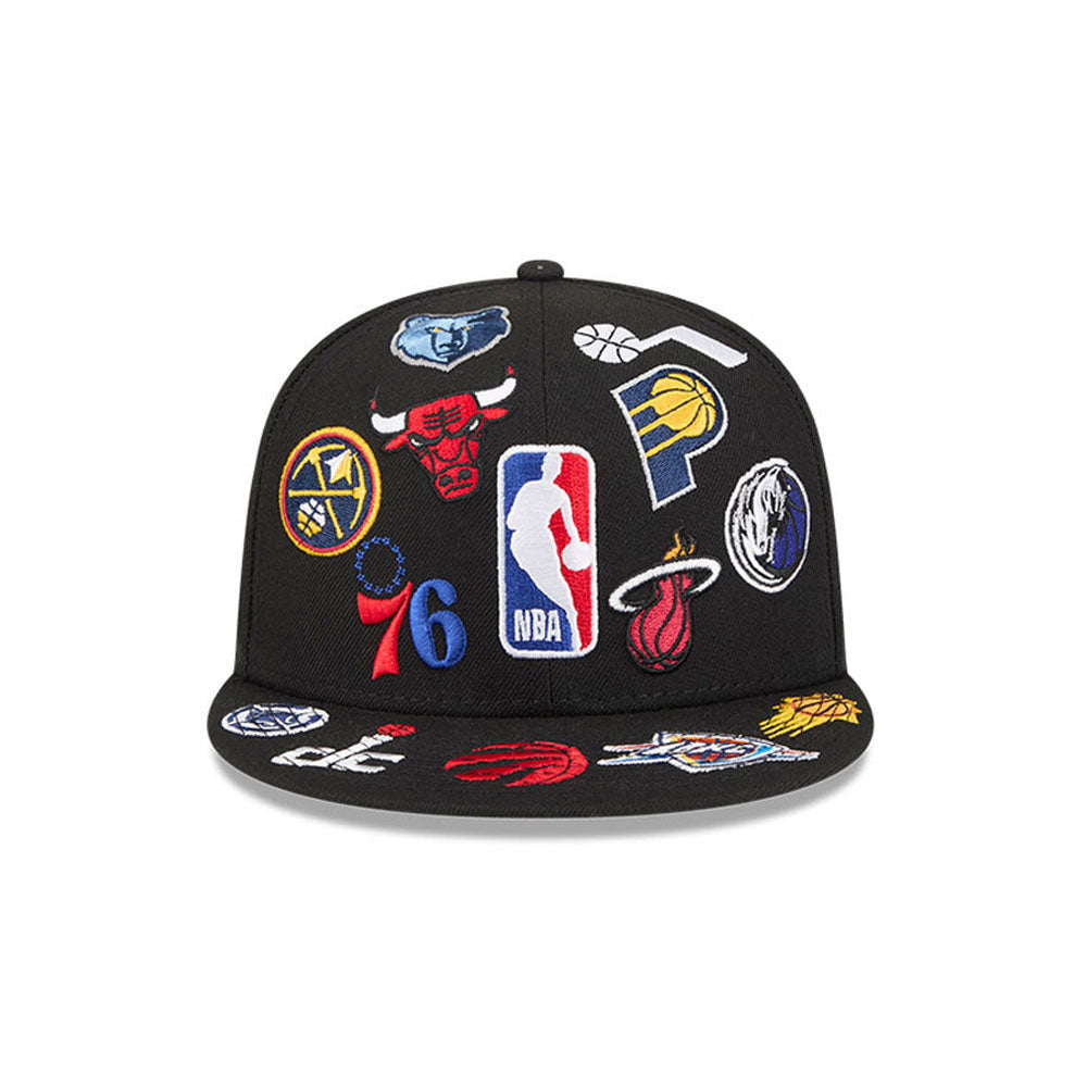 NBA Black All over 59FIFTY Fitted Cap - New Era