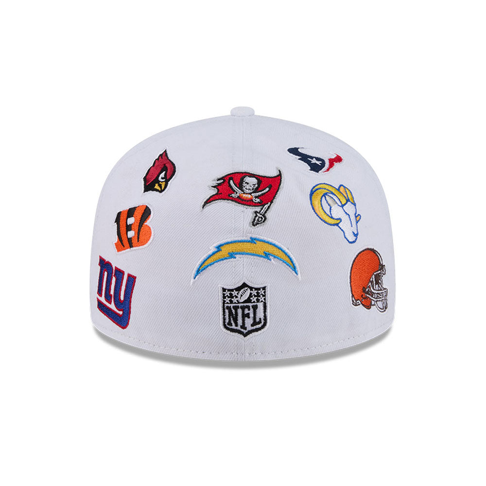 NFL White All over 59FIFTY Fitted Cap - New Era