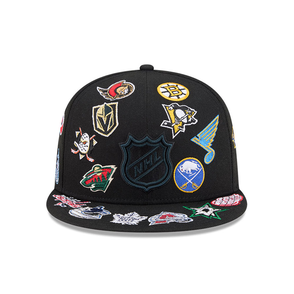 NHL Black All over 59FIFTY Fitted Cap - New Era
