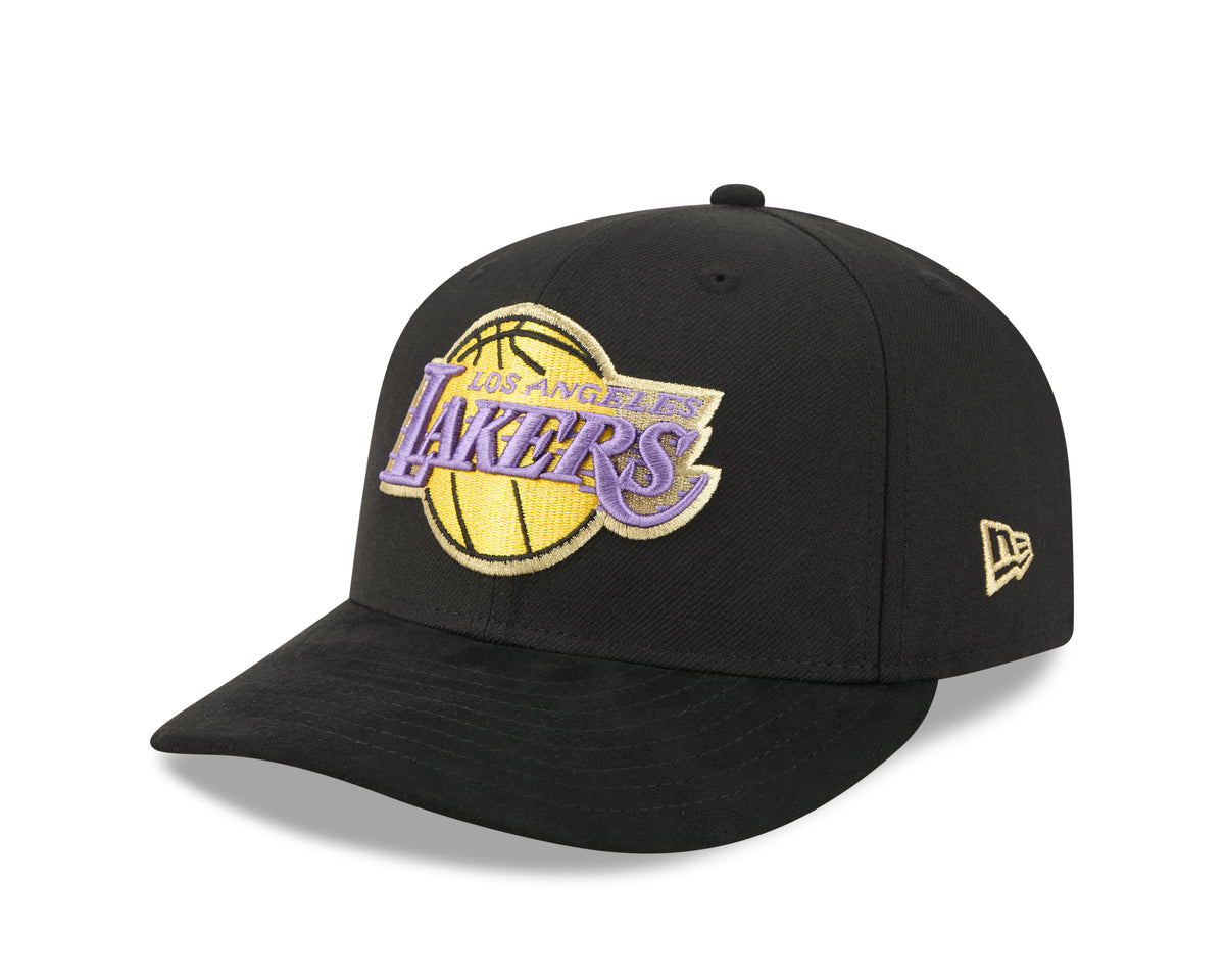 Los Angeles Lakers Hardwood Classics Side Patch 9FIFTY Snapback Cap - New Era