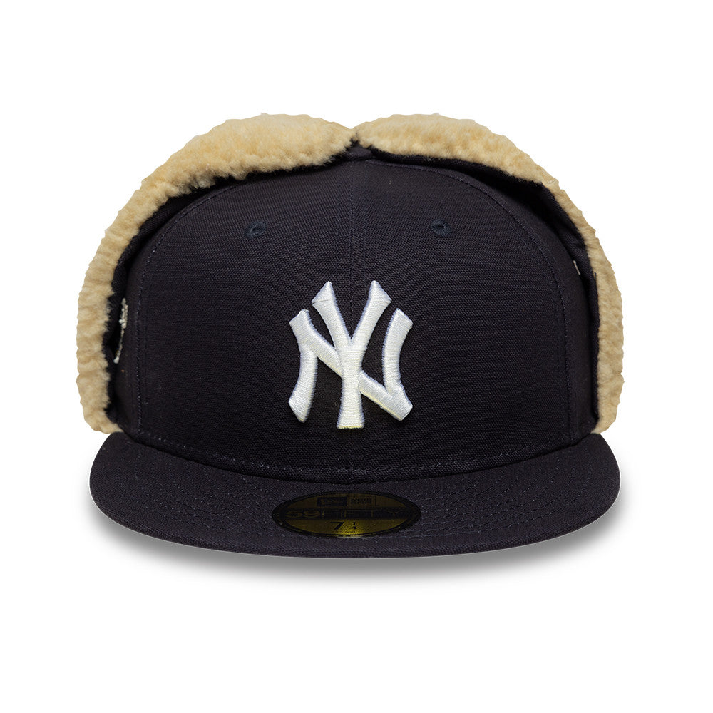 New York Yankees Navy MLB World Series Dogear 59FIFTY Fitted Cap - New Era