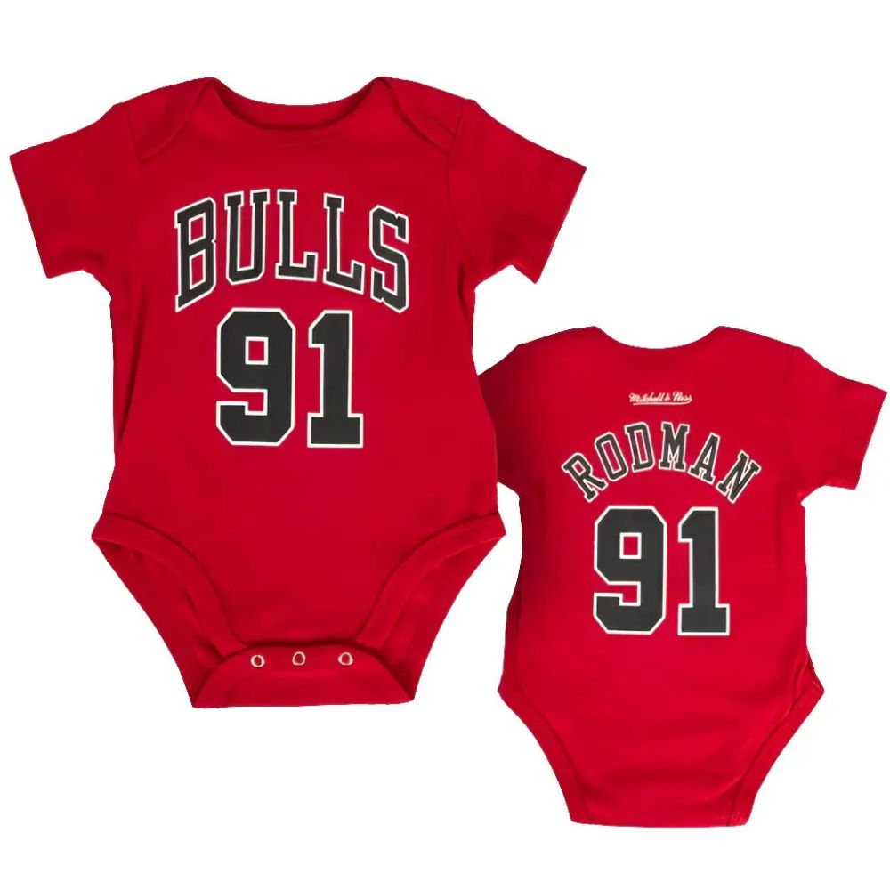 Body Bébé Denis Rodman Chicago Bulls Mitchell & Ness
