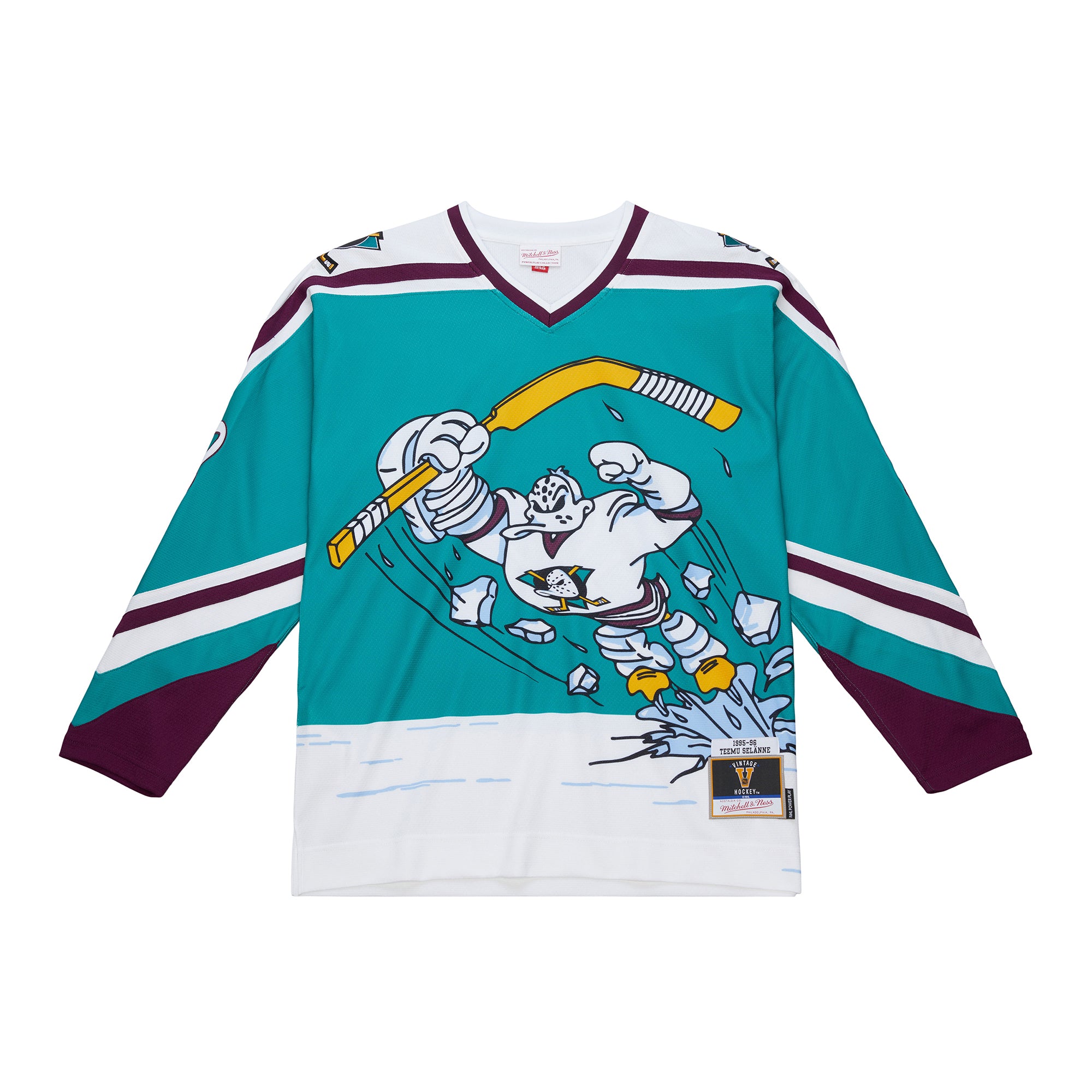 Anaheim Ducks Teemu Selanne Alternate Jersey - Mitchell & Ness