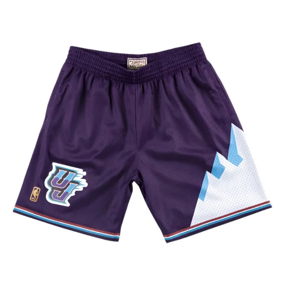 Utah Jazz 1996-1997 Swingman Basketball Shorts - Mitchell & Ness