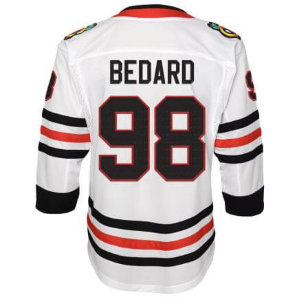 Chicago Blackhawks Connor Bedard Away Replica Player Youth Jersey