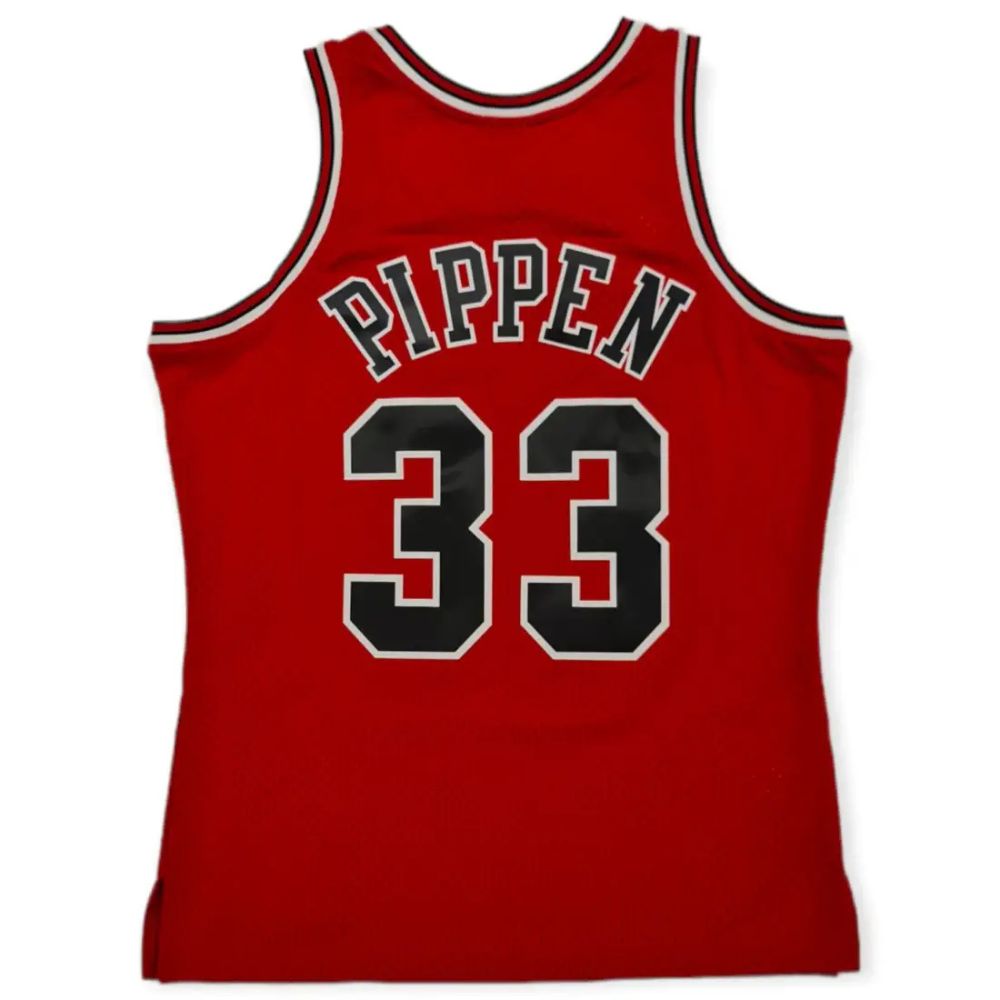 Chicago Bulls Scottie Pippen Red 1997/98 Hardwood Classics Swingman Player Jersey - Mitchell & Ness