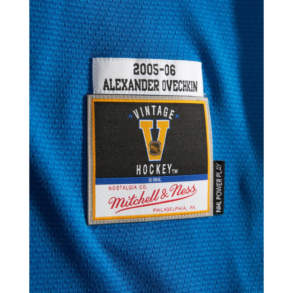 Washington Capitals Alexander Ovechkin #8 White 2005/06 Power Play Player Jersey - Mitchell & Ness