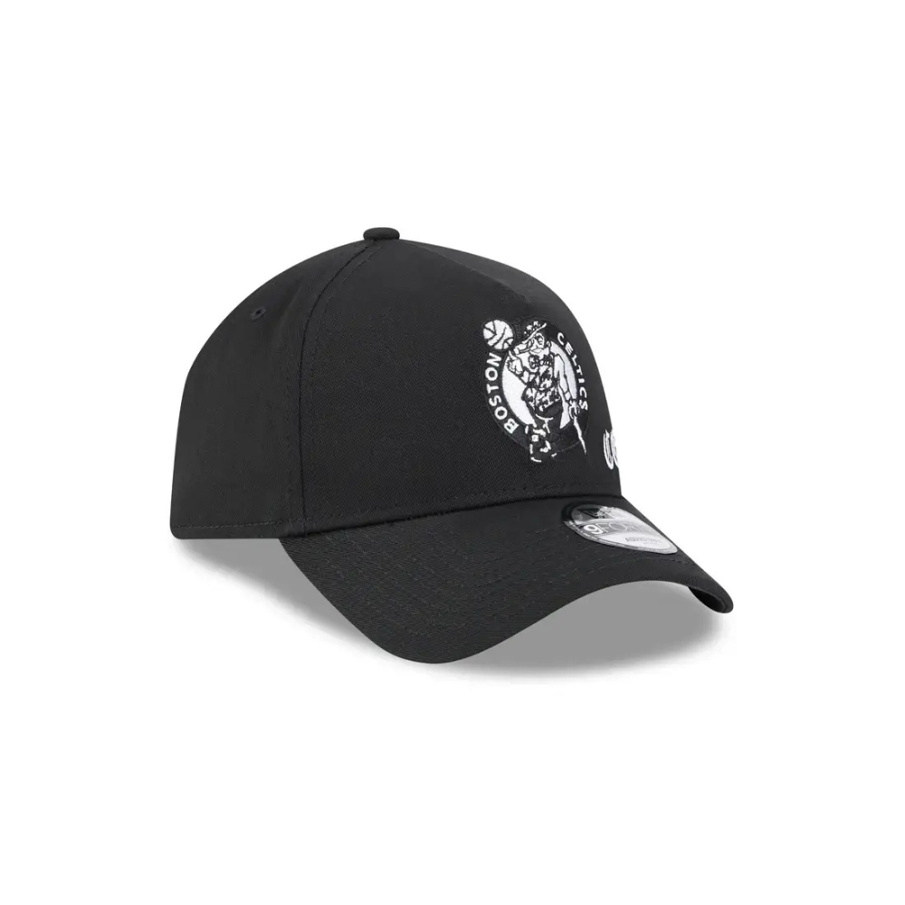 Boston Celtics NBA Gothic 9FORTY A-Frame Snapback Cap - New Era