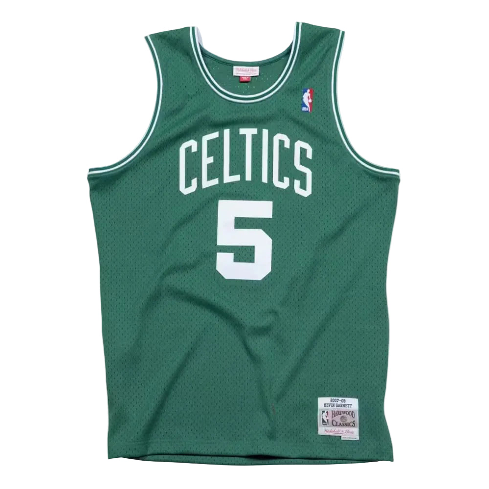 Boston Celtics Kevin Garnett 2007-08 Kelly NBA Swingman Jersey - Mitchell & Ness