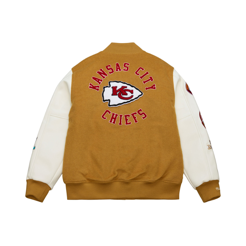 Kansas City Chiefs Dusted Varsity NFL Jacke - Mitchell&Ness