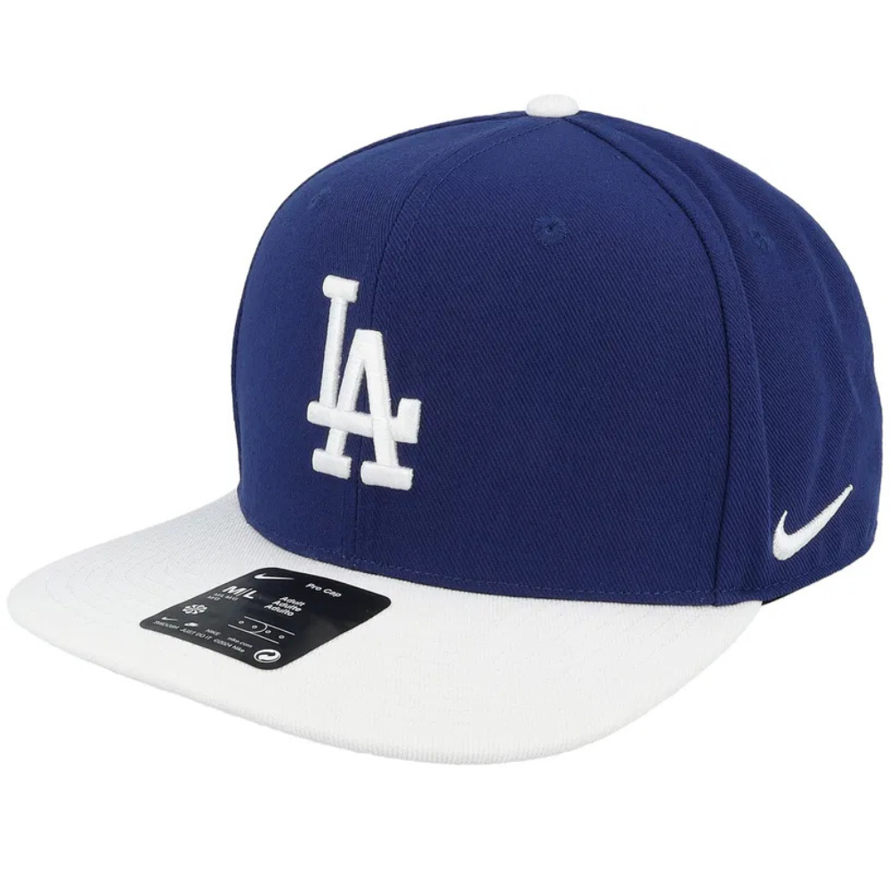 Los Angeles Dodgers Dri-fit Pro Square Bill Blue/White Snapback - Nike