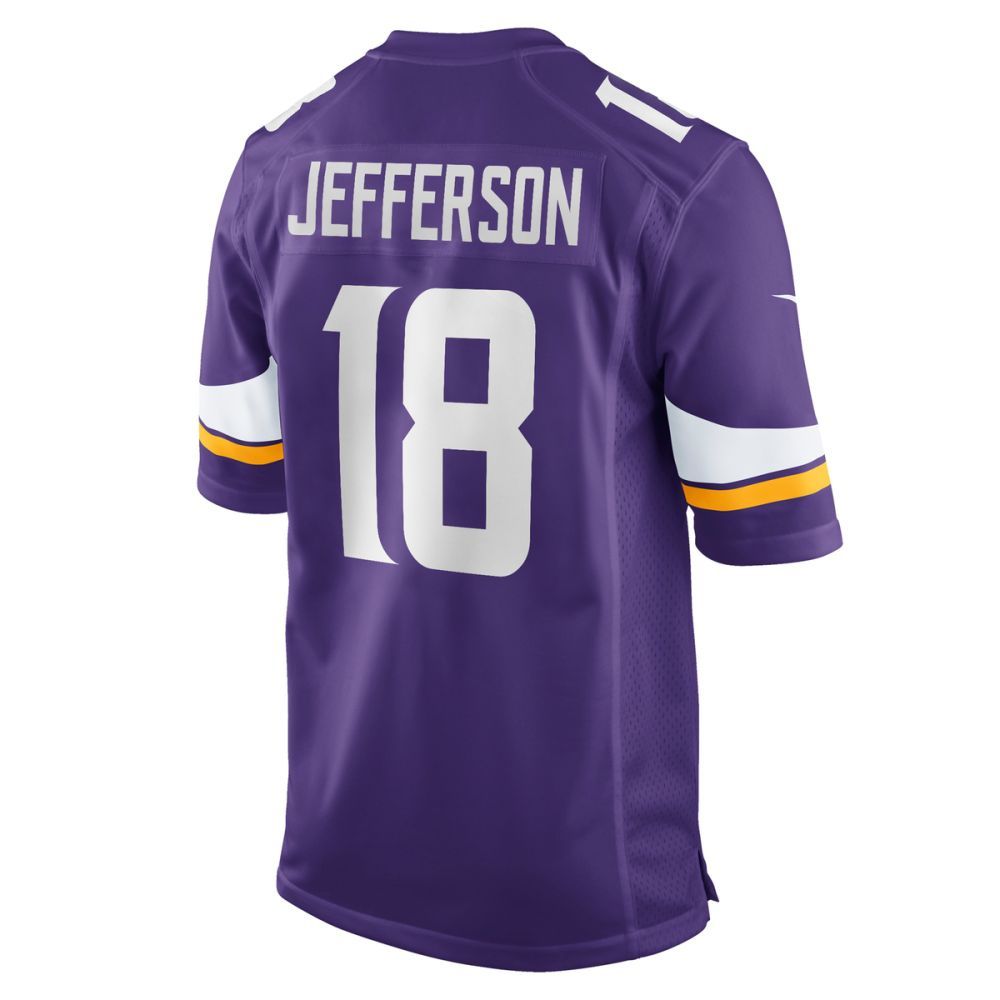 Minnesota Vikings Home Jersey Jefferson # 18 - Nike