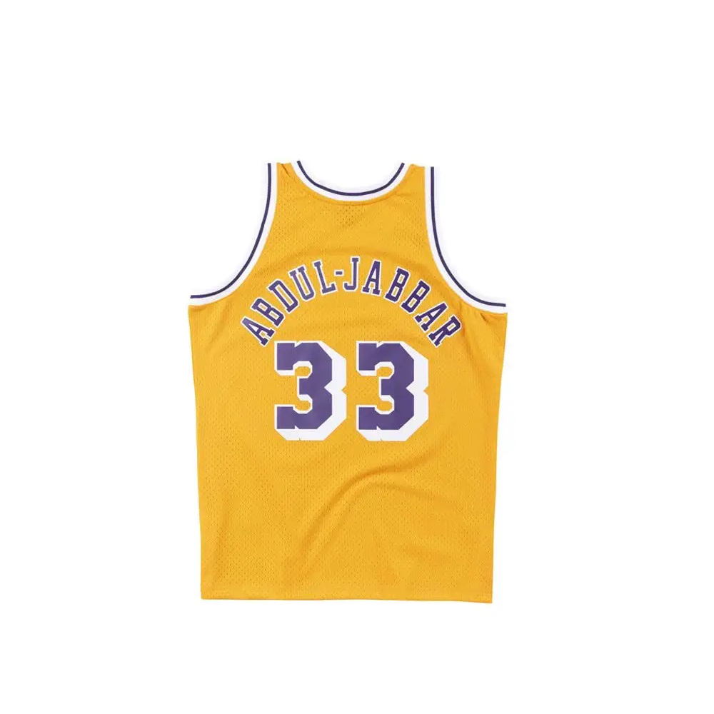 Los Angeles Lakers Kareem Abdul-Jabbar Swingman 2.0 1984-85 Jersey - Mitchell & Ness
