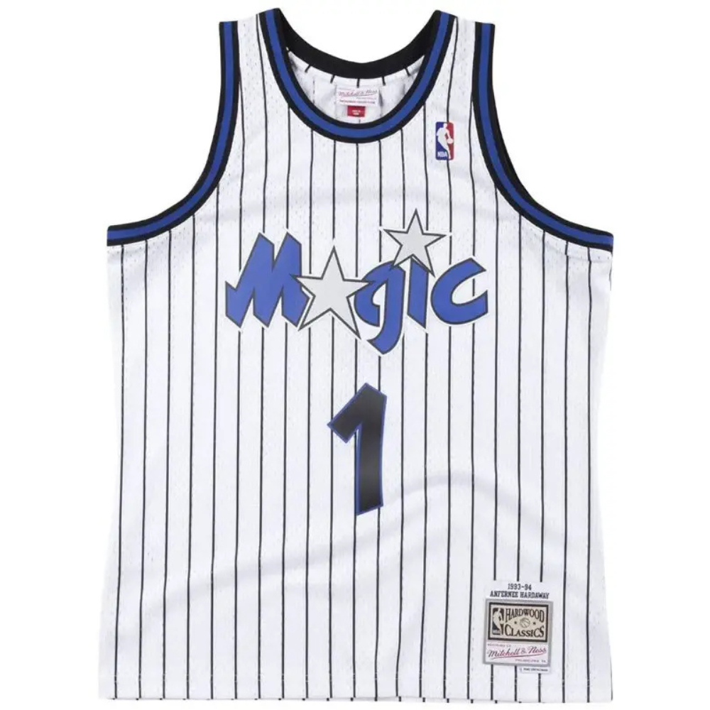 Orlando Magic Penny Hardaway White 1993/94 Hardwood Classics Swingman Player Jersey - Mitchell & Ness