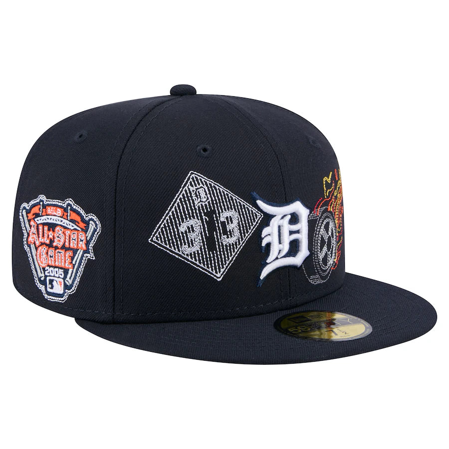Detroit Tigers State Stitch New Era 59FIFTY Fitted