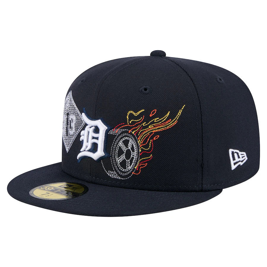 Detroit Tigers State Stitch New Era 59FIFTY Fitted