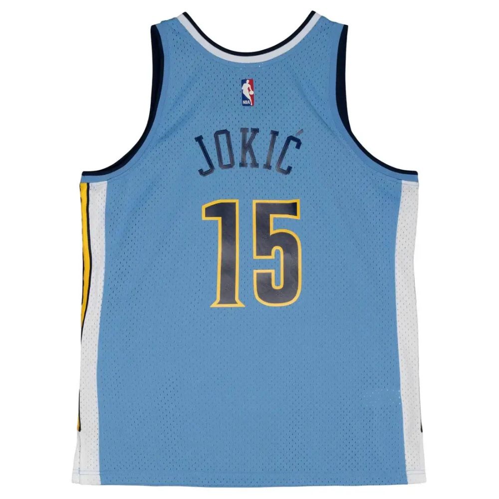 Denver Nuggets NBA Swingman Jersey Alternate 2016-17 Nikola Jokic #15 - Mitchell &Ness