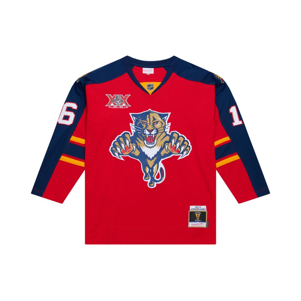 Florida Panthers Aleksander Barkov #16 2013-14 Red NFL Power Play Jersey - Mitchell&Ness