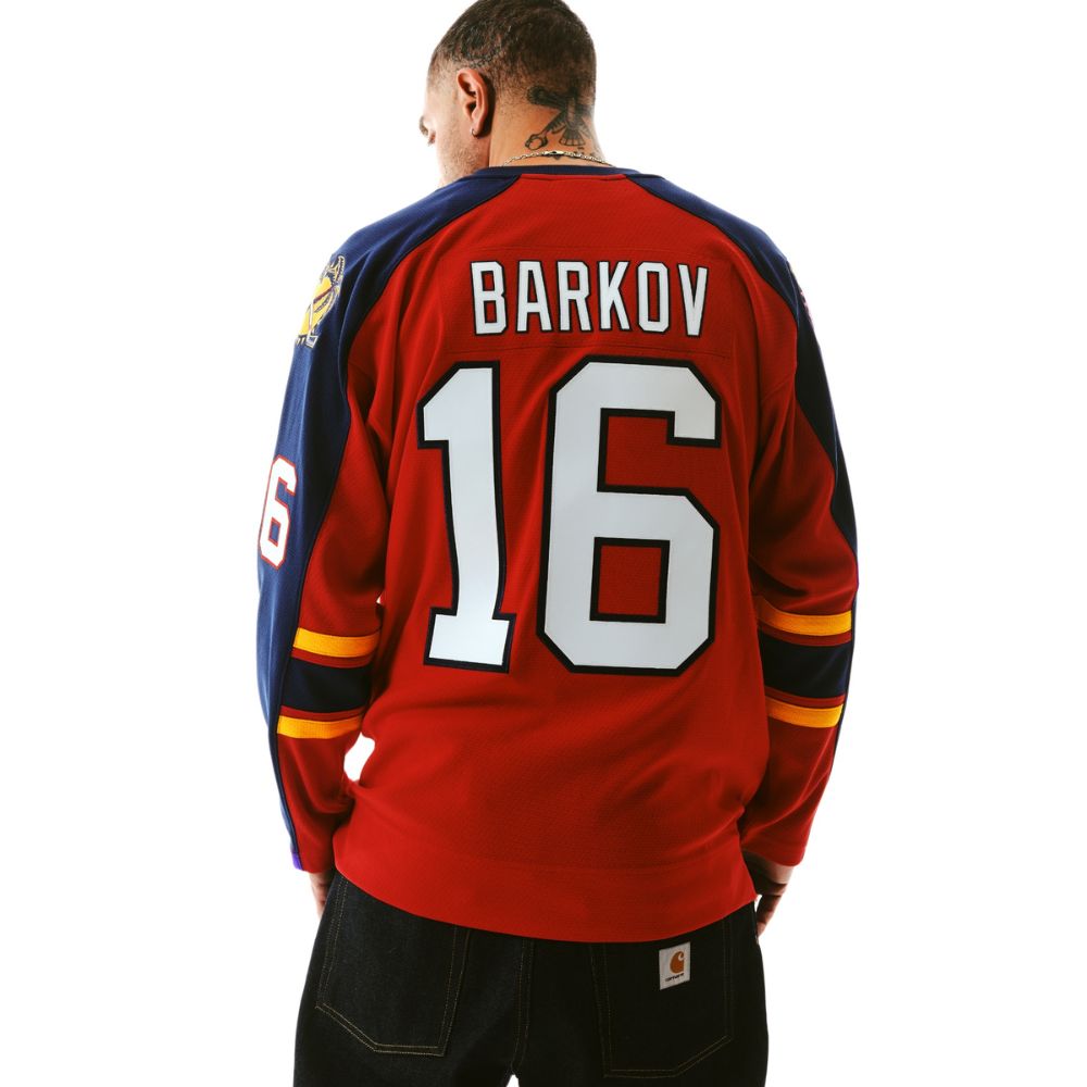 Florida Panthers Aleksander Barkov #16 2013-14 Red NFL Power Play Jersey - Mitchell&Ness
