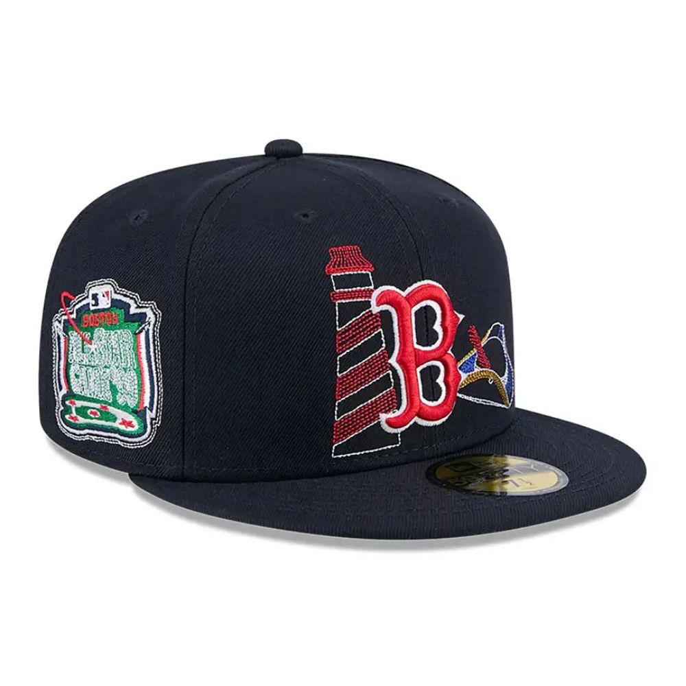 Boston Red Sox State Stitch New Era 59FIFTY Fitted