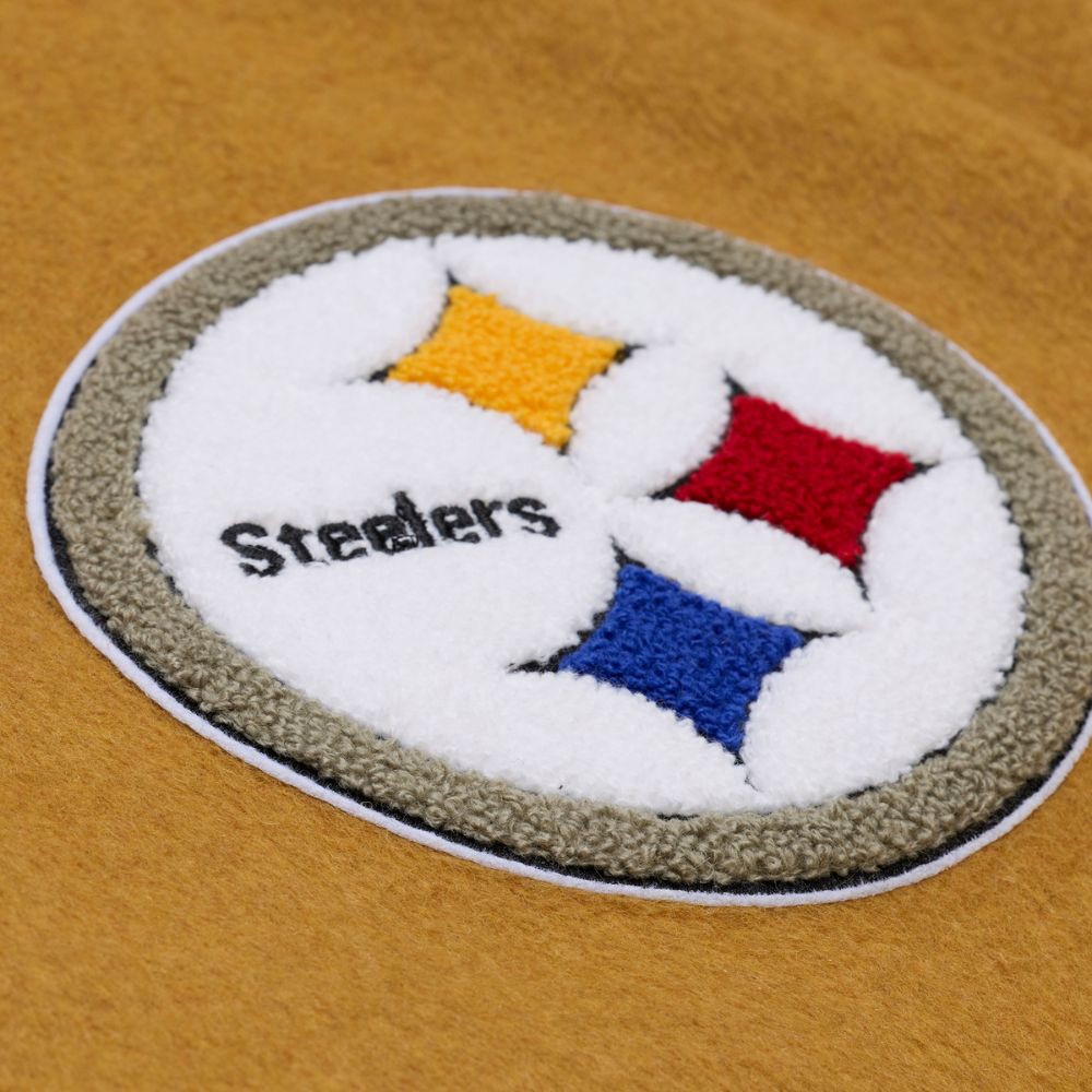 Pittsburgh Steelers Dusted Varsity NFL Jacke - Mitchell & Ness