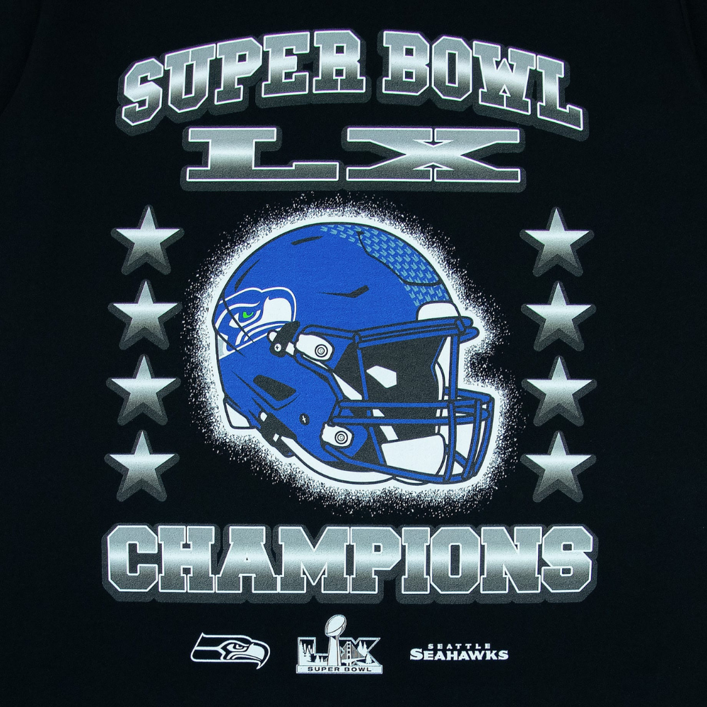 Seattle Seahawks NFL SUPER BOWL 26 WINNERS TEE - Mitchell & Ness