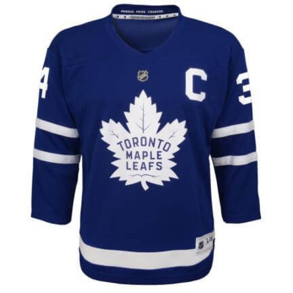 Toronto Maple Leafs Auston Matthews Blue Home Replica Player Youth Jersey