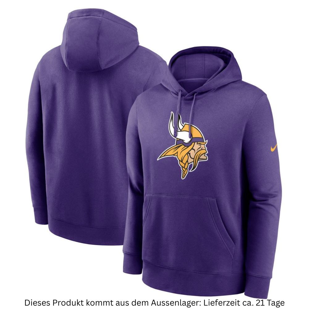 Minnesota Vikings Primary Logo Graphic Hoodie - Nike