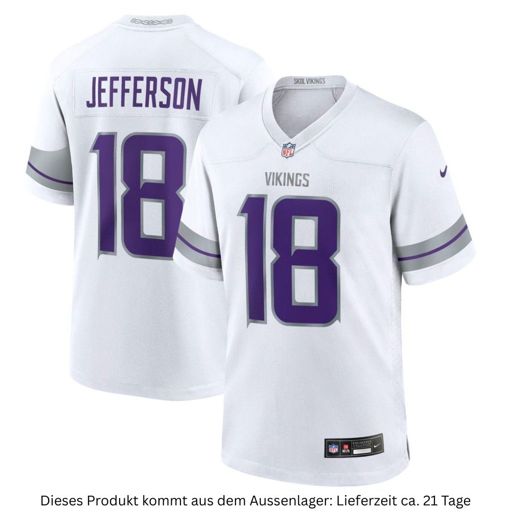 Minnesota Vikings Alt. Jersey Jerfferson #18 -Nike