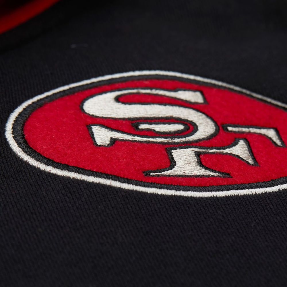 Veste polaire à boutons-pression San Francisco 49ers Rinkside - Mitchell & Ness