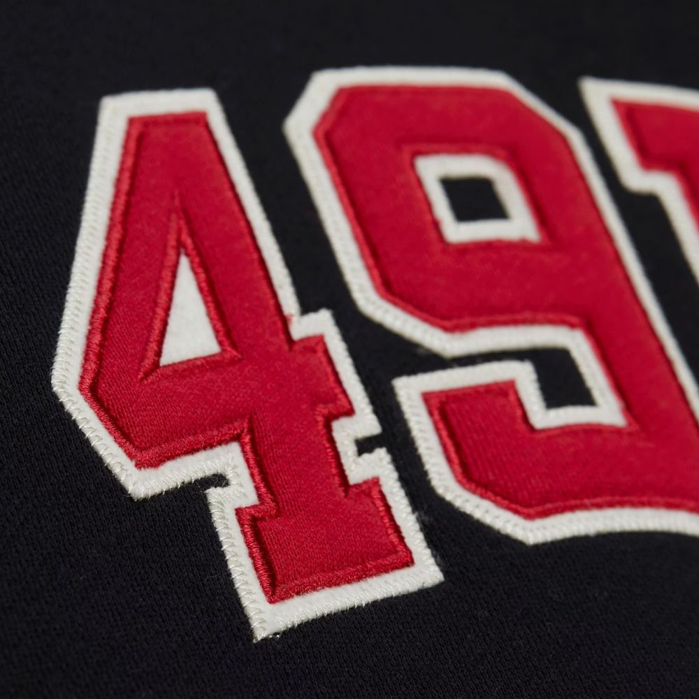 Veste polaire à boutons-pression San Francisco 49ers Rinkside - Mitchell & Ness