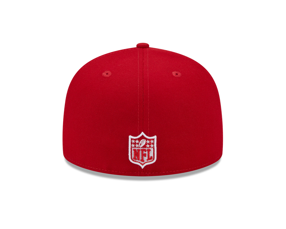 Las Vegas Raiders Scarlet Basic 59FIFTY Fitted Cap - New Era