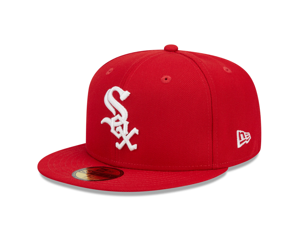 Chicago White Sox  Scarlet Basic 59FIFTY Fitted Cap - New Era