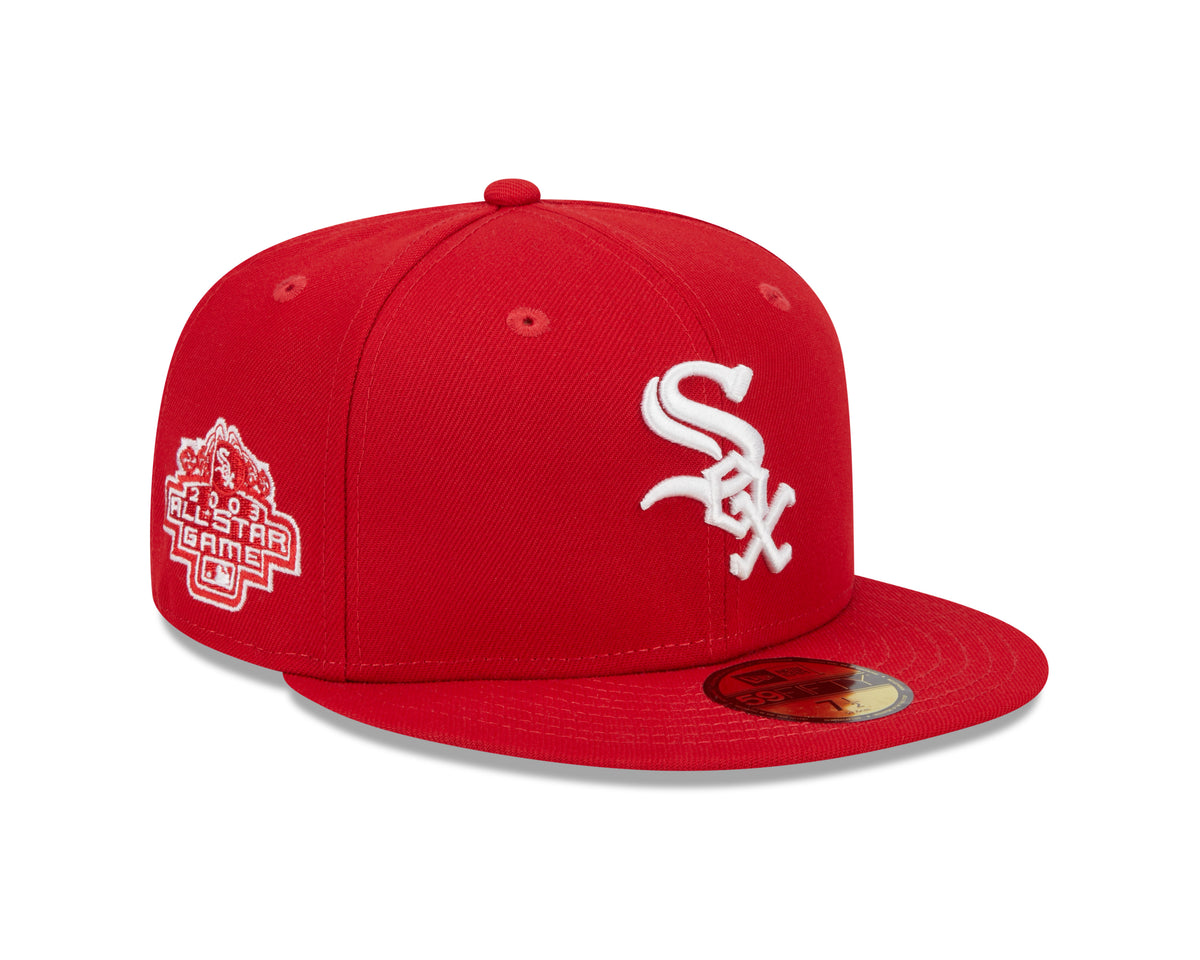 Chicago White Sox  Scarlet Basic 59FIFTY Fitted Cap - New Era