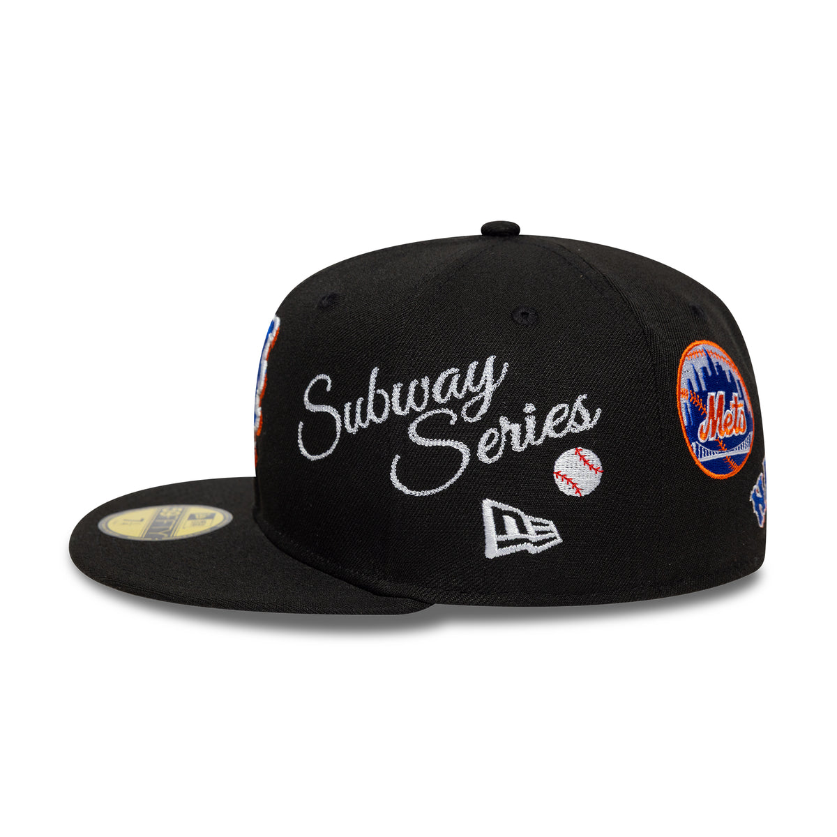 New York Mets 59FIFTY Subway Series Navy Cap