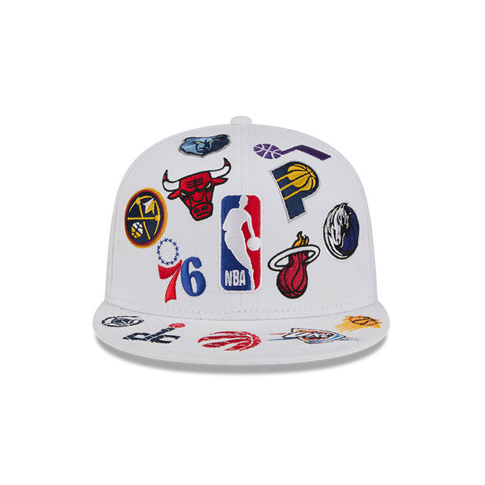 NBA White All over 59FIFTY Fitted Cap - New Era