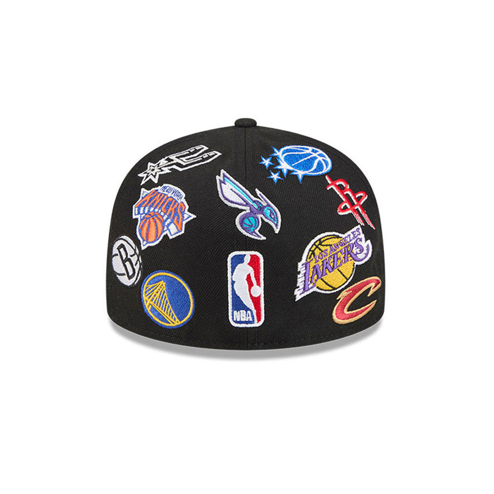NBA Black All over 59FIFTY Fitted Cap - New Era