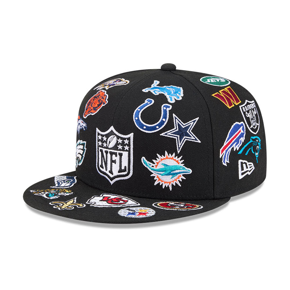 NFL Black All over 59FIFTY Fitted Cap - New Era