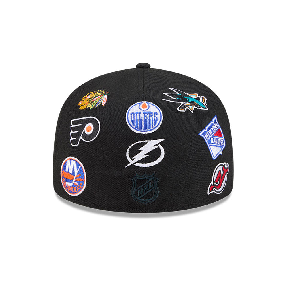 NHL  Black All over 59FIFTY Fitted Cap - New Era