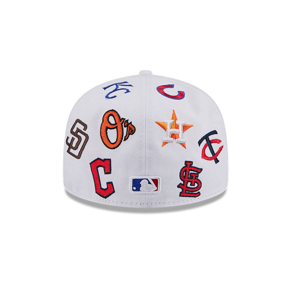MLB White All Over 59FIFTY Fitted Cap - New Era