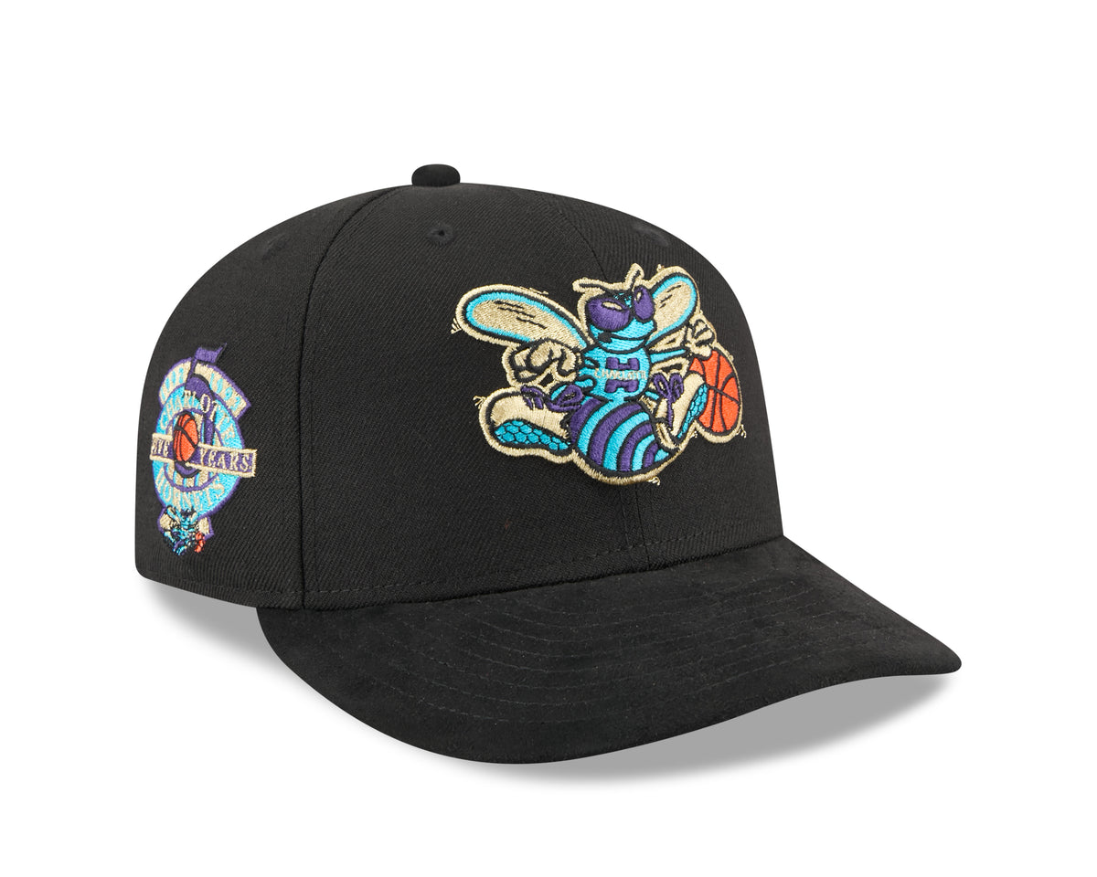 Charlotte Hornets Hardwood Classics Side Patch 9FIFTY Snapback Cap - New Era