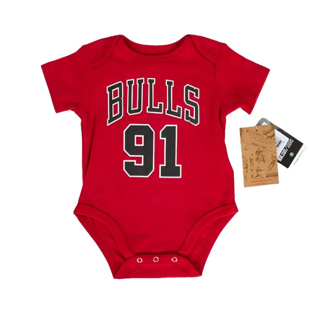 Body Bébé Denis Rodman Chicago Bulls Mitchell & Ness