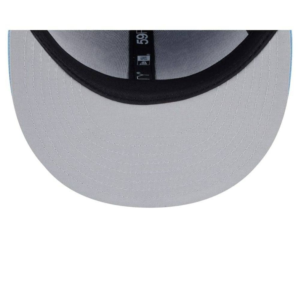 Casquette ajustée 59FIFTY avec logo alternatif Erie SeaWolves Theme Night Snow MILB - New Era