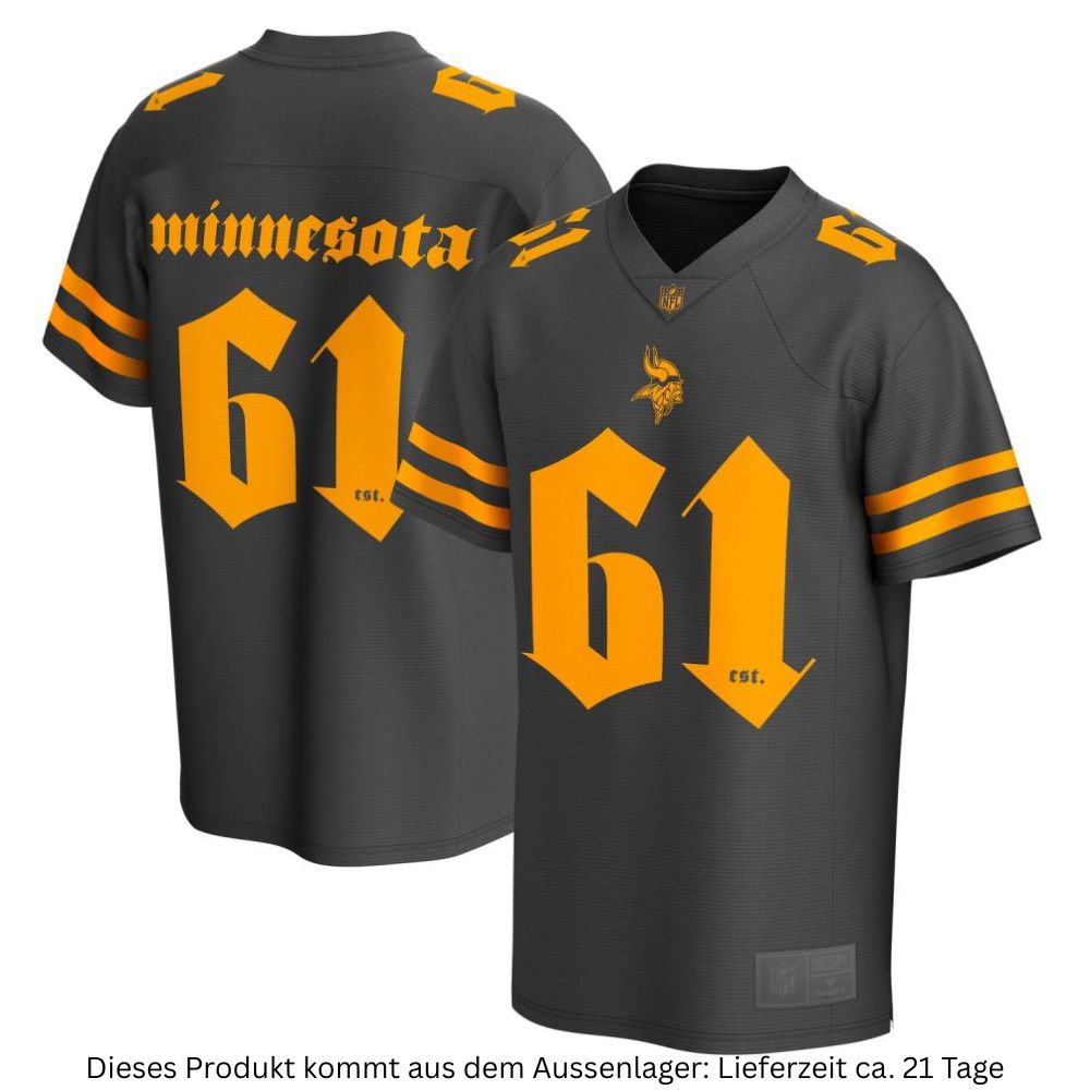 Minnesota Vikings NFL Gothic Foundation Jersey