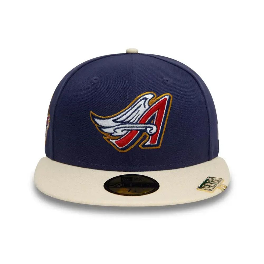 Casquette ajustée Los Angeles Angels Visor Clip Marine 59FIFTY