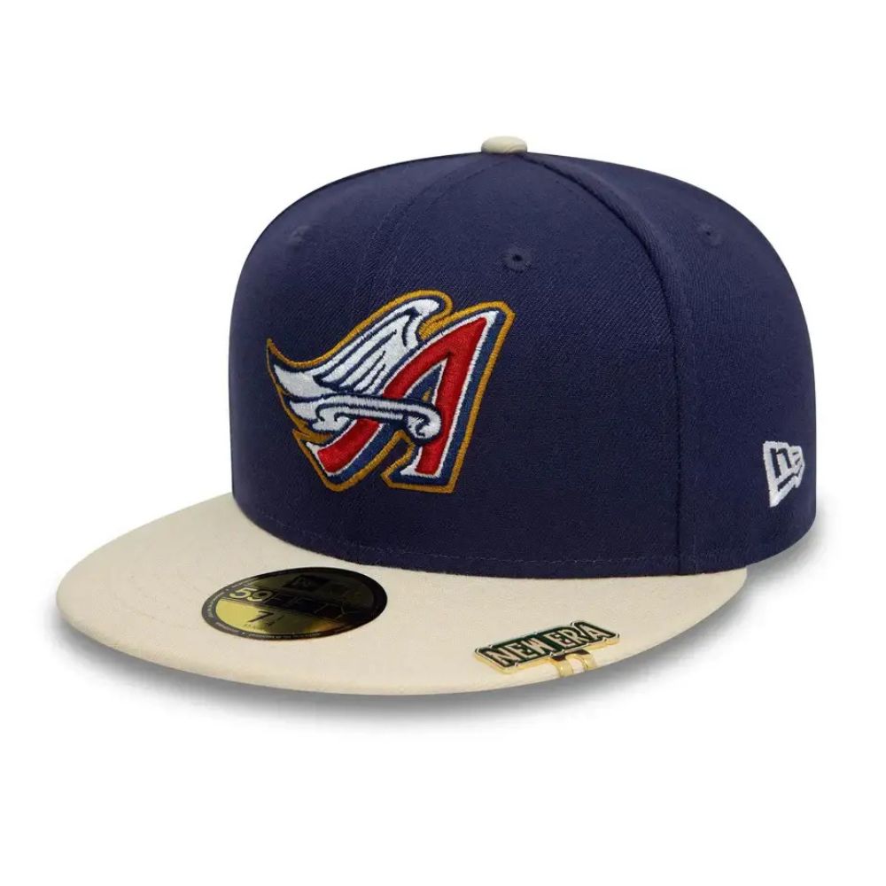 Casquette ajustée Los Angeles Angels Visor Clip Marine 59FIFTY