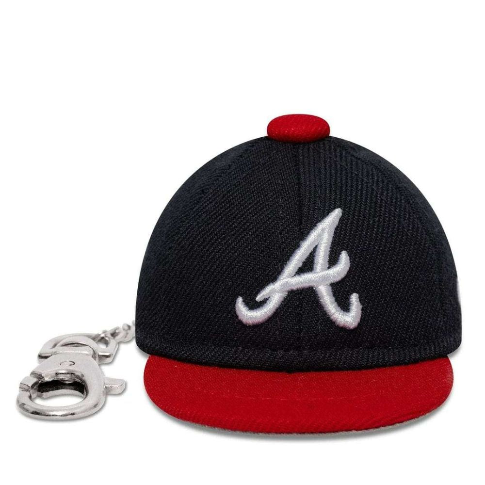 Atlanta Braves MLB Mini Cap Key Chain - New Era